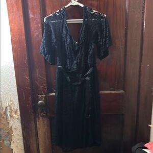 NWT Elegant Black Lace Dress Size 3xl